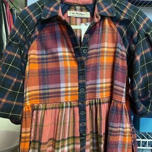 Free people too/short dress.New with tags ,size XS but runs large